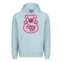 Blue Mist pig piggy costume Premium Hoodie - artisFamous