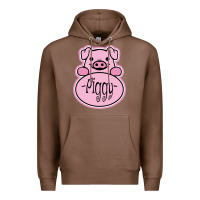 Chestnut pig piggy costume Premium Hoodie - artisFamous