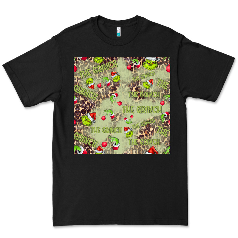 The Grinch Seamless Premium Tee by CowhideDigitalArt | Teevron