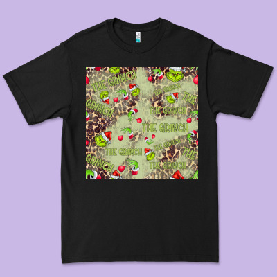 The Grinch Seamless Premium Tee Designed By Cowhidedigitalart