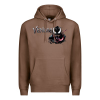 Chestnut VENOM THE MOVIE Premium Hoodie - artisFamous