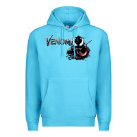 Ocean Blue VENOM THE MOVIE Premium Hoodie - artisFamous