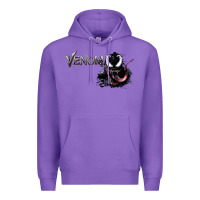 Purple VENOM THE MOVIE Premium Hoodie - artisFamous