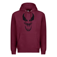 Burgundy VENOM THE MOVIE Premium Hoodie - artisFamous