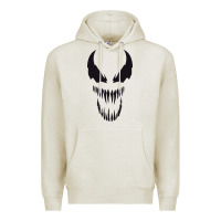 Oatmeal Heather VENOM THE MOVIE Premium Hoodie - artisFamous