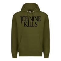 Army Green ICE NINE KILLS Premium Hoodie - artisFamous