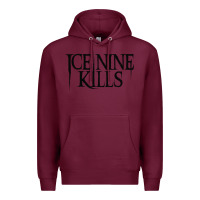 Burgundy ICE NINE KILLS Premium Hoodie - artisFamous