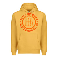 Mustard real cars dont shift themselves Premium Hoodie - artisFamous