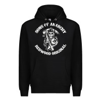Black sons of anarchy Premium Hoodie - artisFamous