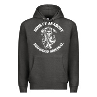 Charcoal Heather sons of anarchy Premium Hoodie - artisFamous