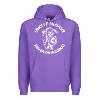 Purple sons of anarchy Premium Hoodie - artisFamous