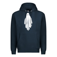 Navy sheet ghost Premium Hoodie - artisFamous