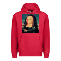 Cardinal fernando botero mona lisa Premium Hoodie - artisFamous