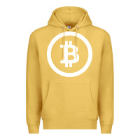 Antique Gold bitcoin Premium Hoodie - artisFamous