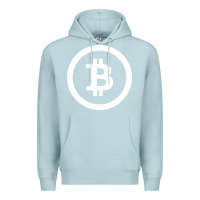 Blue Mist bitcoin Premium Hoodie - artisFamous