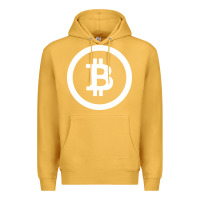 Mustard bitcoin Premium Hoodie - artisFamous