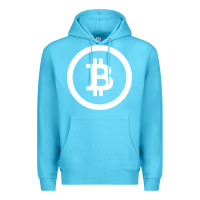 Ocean Blue bitcoin Premium Hoodie - artisFamous