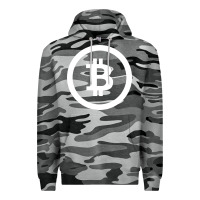 Slate Camo bitcoin Premium Hoodie - artisFamous
