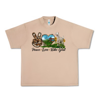Burro Peace Love Kiko Goat Urban Heavy Tee - LillyAllenDesigns