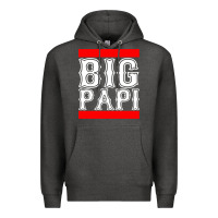 Charcoal Heather big papi Premium Hoodie - artisFamous