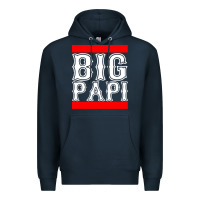 Navy big papi Premium Hoodie - artisFamous