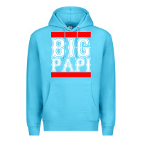 Ocean Blue big papi Premium Hoodie - artisFamous