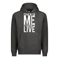 Charcoal Heather come with me if you want to live Premium Hoodie - artisFamous