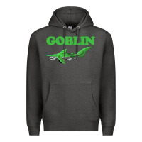 Charcoal Heather goblin shark t shirt   i love goblin shark shirt ugly animal Premium Hoodie - artisFamous