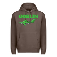 Coffee goblin shark t shirt   i love goblin shark shirt ugly animal Premium Hoodie - artisFamous