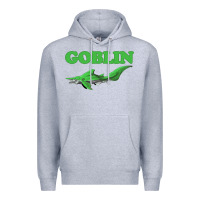 Heather Grey goblin shark t shirt   i love goblin shark shirt ugly animal Premium Hoodie - artisFamous