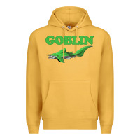 Mustard goblin shark t shirt   i love goblin shark shirt ugly animal Premium Hoodie - artisFamous