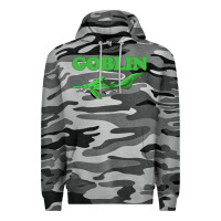 Slate Camo goblin shark t shirt   i love goblin shark shirt ugly animal Premium Hoodie - artisFamous