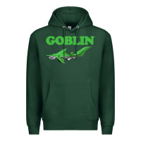 Sports Green goblin shark t shirt   i love goblin shark shirt ugly animal Premium Hoodie - artisFamous