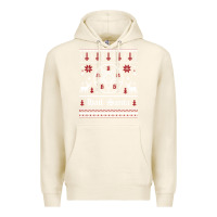Tofu hail santa ugly christmas sweater   sweatshirt Premium Hoodie - artisFamous