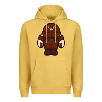 Antique Gold juggernaut chibi Premium Hoodie - artisFamous