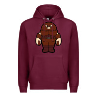Burgundy juggernaut chibi Premium Hoodie - artisFamous