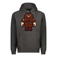 Charcoal Heather juggernaut chibi Premium Hoodie - artisFamous