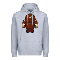Heather Grey juggernaut chibi Premium Hoodie - artisFamous