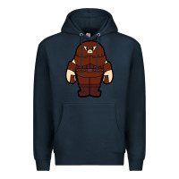 Navy juggernaut chibi Premium Hoodie - artisFamous