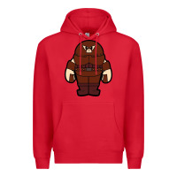 Red juggernaut chibi Premium Hoodie - artisFamous
