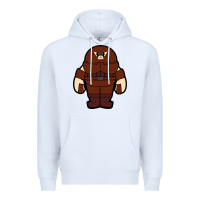 White juggernaut chibi Premium Hoodie - artisFamous