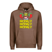 Chestnut mr krabs love money Premium Hoodie - artisFamous