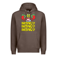 Coffee mr krabs love money Premium Hoodie - artisFamous