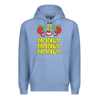 Colony Blue mr krabs love money Premium Hoodie - artisFamous