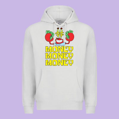 Mr Krabs Love Money Premium Hoodie Designed By Artisfamous
