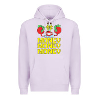 Lilac mr krabs love money Premium Hoodie - artisFamous