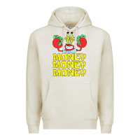 Oatmeal Heather mr krabs love money Premium Hoodie - artisFamous