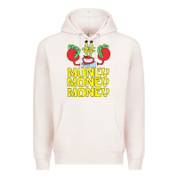 Pale Pink mr krabs love money Premium Hoodie - artisFamous