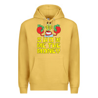 Antique Gold mr krabs show me the money Premium Hoodie - artisFamous