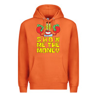 Carrot mr krabs show me the money Premium Hoodie - artisFamous